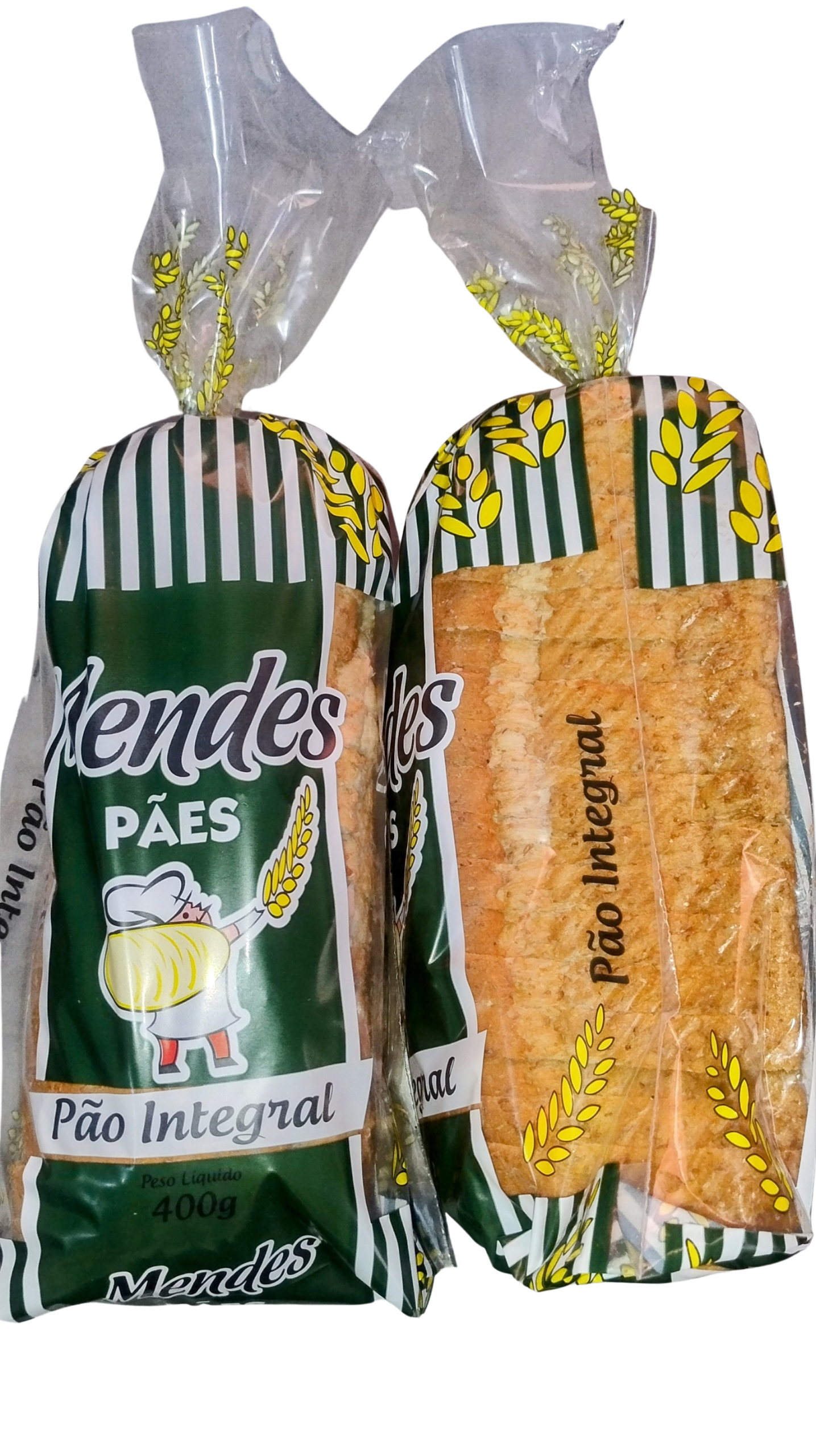 PAO INTEGRAL 400g